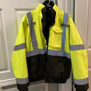 Radwear high viz coat , nwot